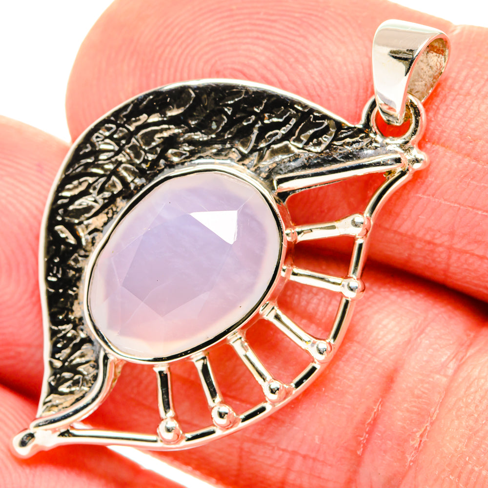 Rainbow Moonstone Pendants handcrafted by Ana Silver Co - PD28069