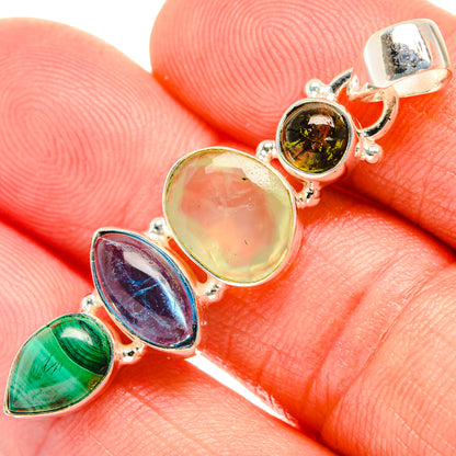 Prehnite Pendants handcrafted by Ana Silver Co - PD28079