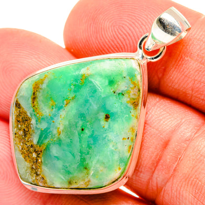 Peruvian Opal Pendants handcrafted by Ana Silver Co - PD28092