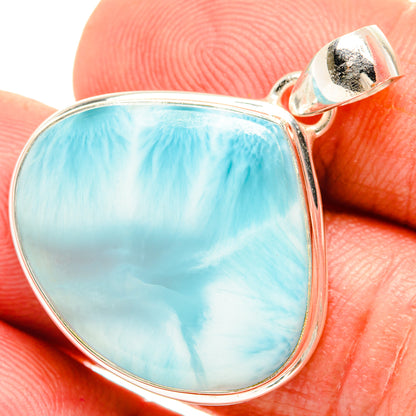 Larimar Pendants handcrafted by Ana Silver Co - PD28093