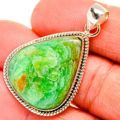 Peruvian Opal Pendants handcrafted by Ana Silver Co - PD28096