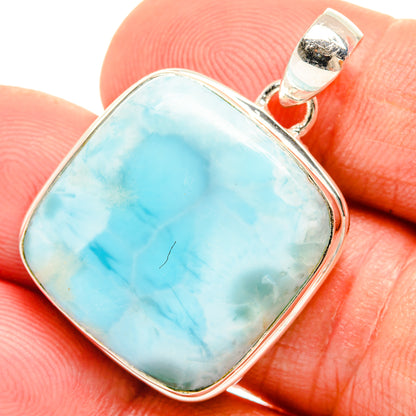 Larimar Pendants handcrafted by Ana Silver Co - PD28100