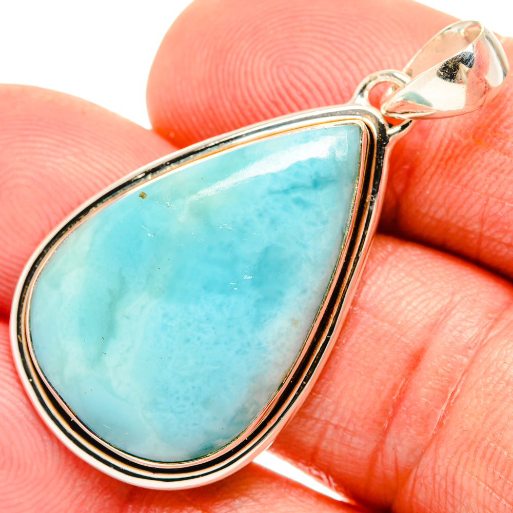 Larimar Pendants handcrafted by Ana Silver Co - PD28101