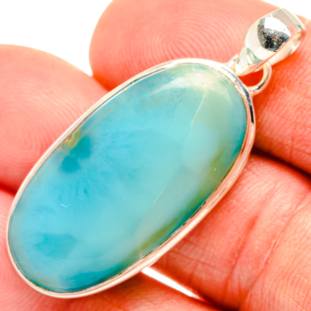 Larimar Pendants handcrafted by Ana Silver Co - PD28103