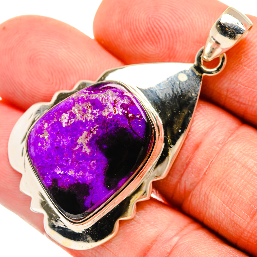 Sugilite Pendants handcrafted by Ana Silver Co - PD28105