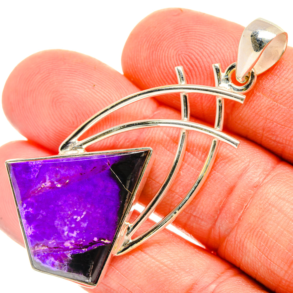 Sugilite Pendants handcrafted by Ana Silver Co - PD28108