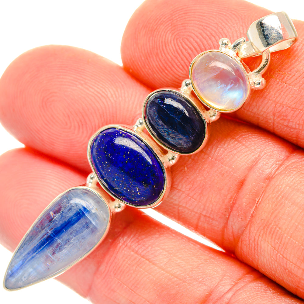 Kyanite Pendants handcrafted by Ana Silver Co - PD28110