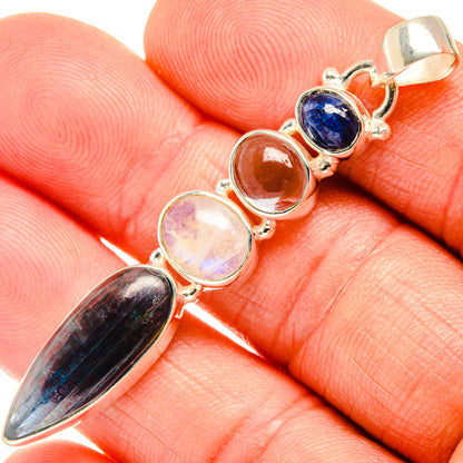 Kyanite Pendants handcrafted by Ana Silver Co - PD28111
