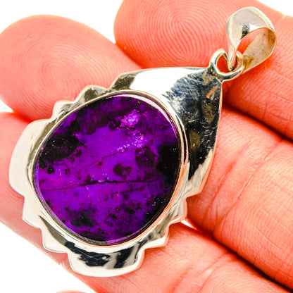 Sugilite Pendants handcrafted by Ana Silver Co - PD28113