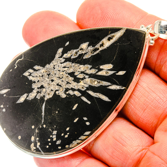 Chrysanthemum Stone Pendants handcrafted by Ana Silver Co - PD28120