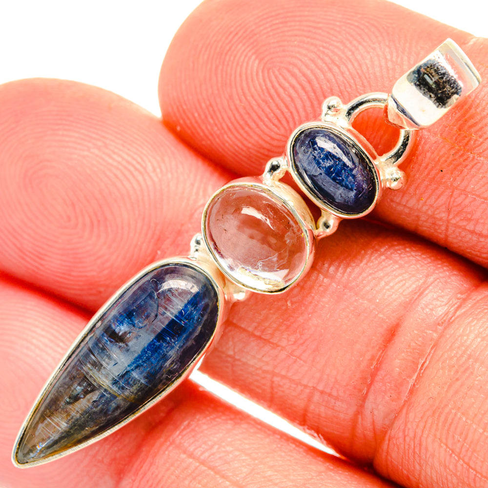Kyanite Pendants handcrafted by Ana Silver Co - PD28123