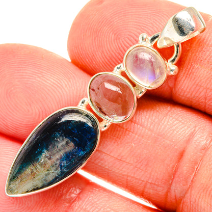 Kyanite Pendants handcrafted by Ana Silver Co - PD28128