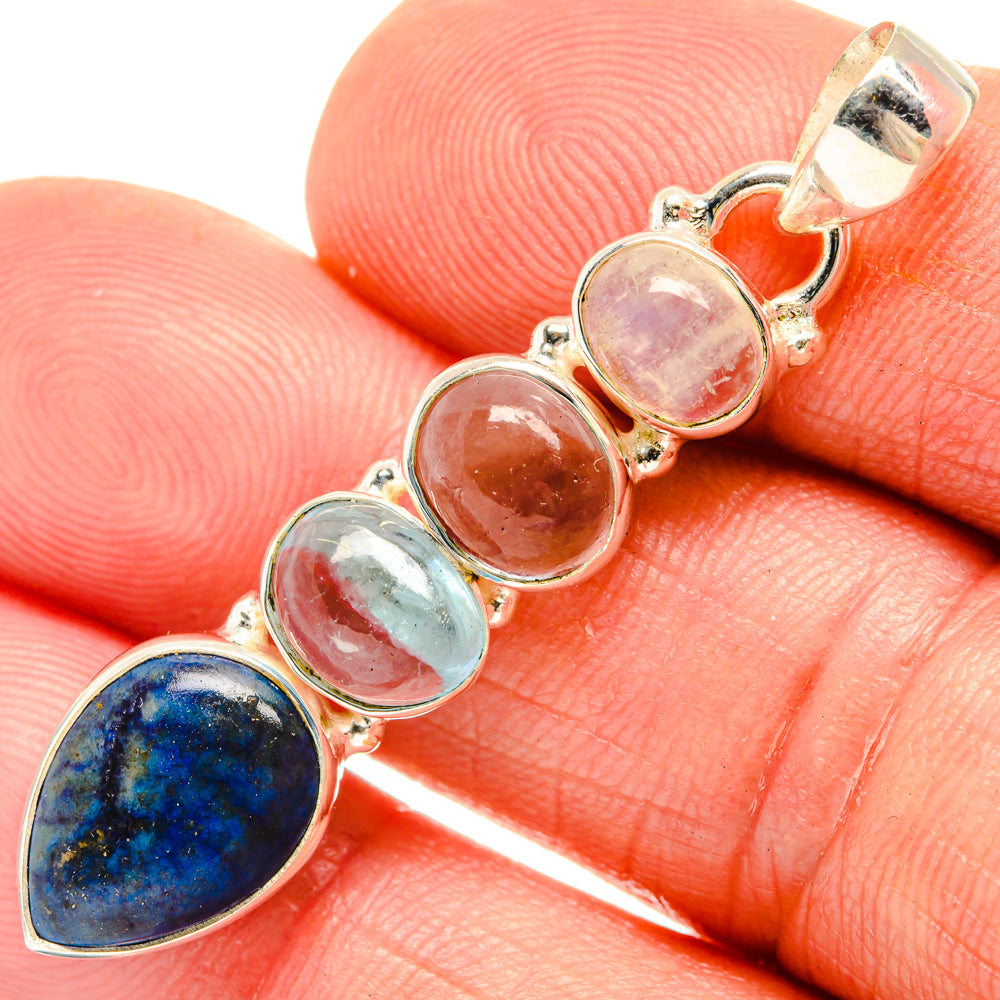 Lapis Lazuli Pendants handcrafted by Ana Silver Co - PD28129