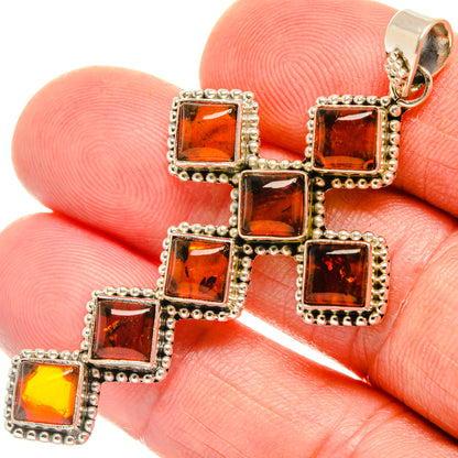 Baltic Amber Pendants handcrafted by Ana Silver Co - PD28159