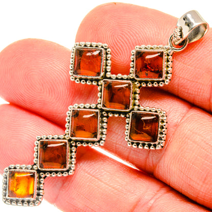 Baltic Amber Pendants handcrafted by Ana Silver Co - PD28163
