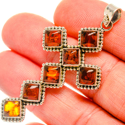 Baltic Amber Pendants handcrafted by Ana Silver Co - PD28164