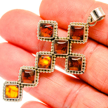 Baltic Amber Pendants handcrafted by Ana Silver Co - PD28166