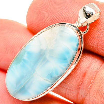 Larimar Pendants handcrafted by Ana Silver Co - PD28179