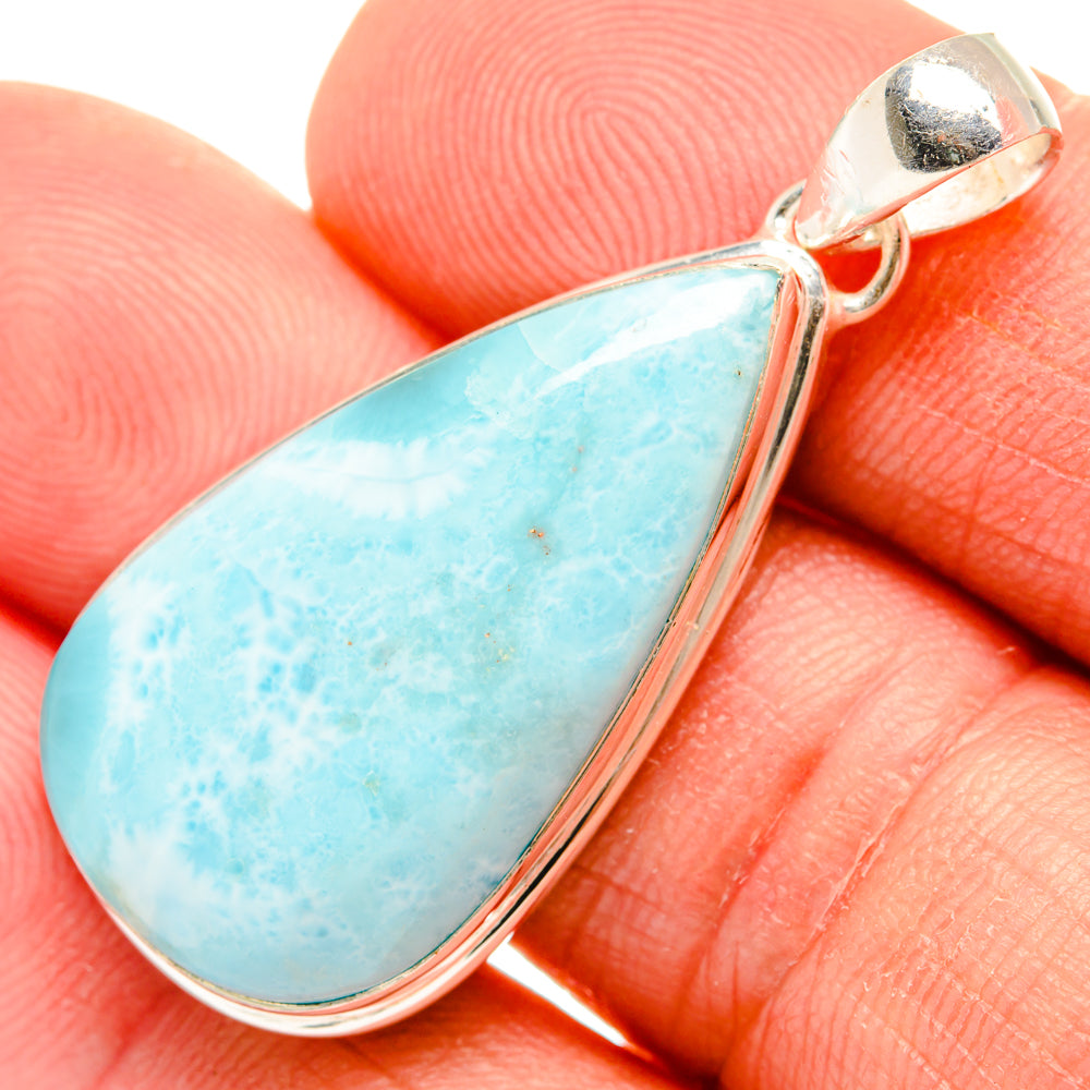 Larimar Pendants handcrafted by Ana Silver Co - PD28181