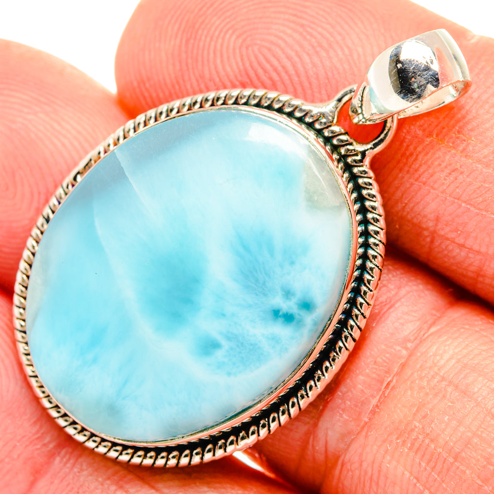 Larimar Pendants handcrafted by Ana Silver Co - PD28182