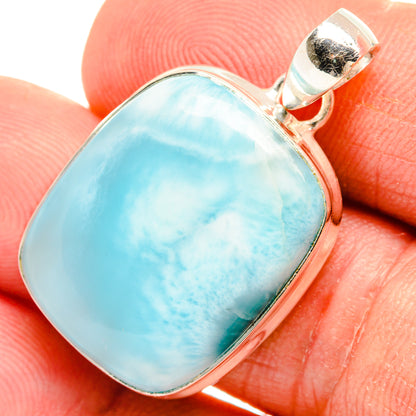 Larimar Pendants handcrafted by Ana Silver Co - PD28184