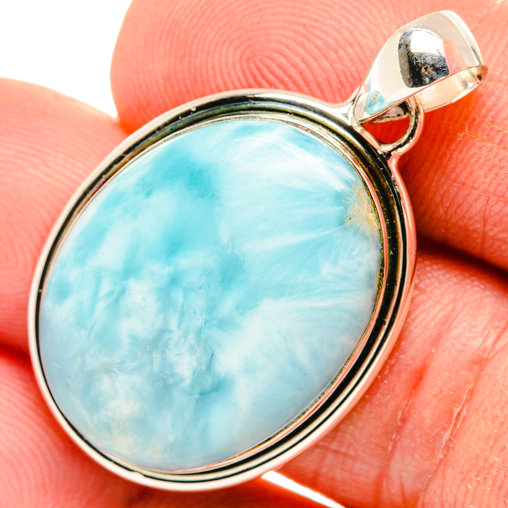 Larimar Pendants handcrafted by Ana Silver Co - PD28185
