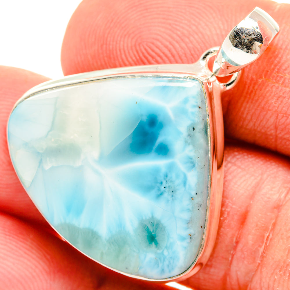 Larimar Pendants handcrafted by Ana Silver Co - PD28186