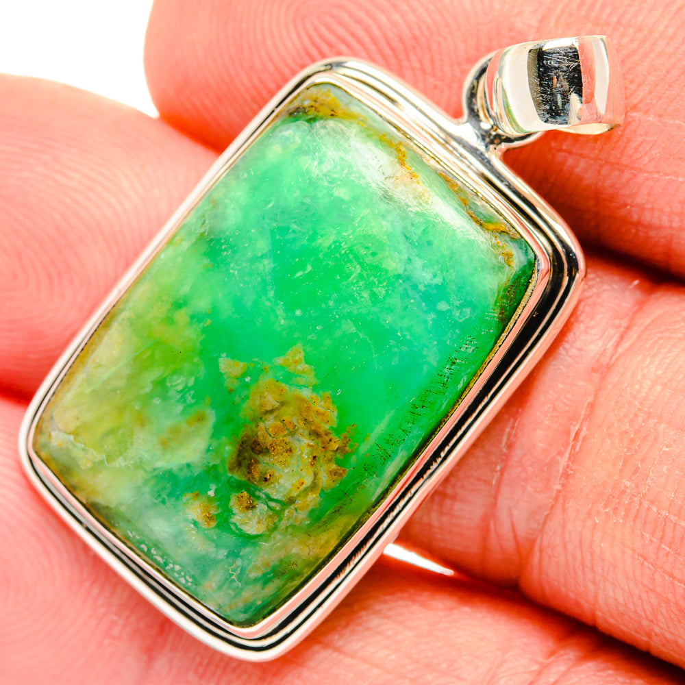 Peruvian Opal Pendants handcrafted by Ana Silver Co - PD28202