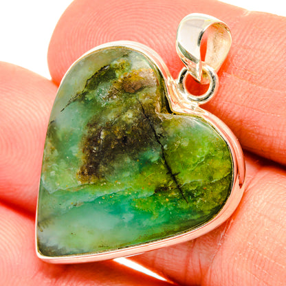 Peruvian Opal Pendants handcrafted by Ana Silver Co - PD28204