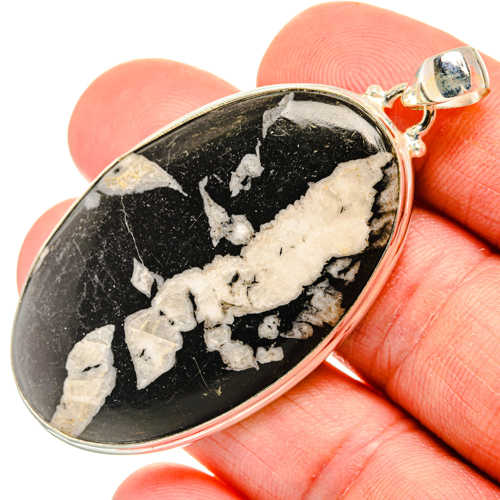 Chrysanthemum Stone Pendants handcrafted by Ana Silver Co - PD28210