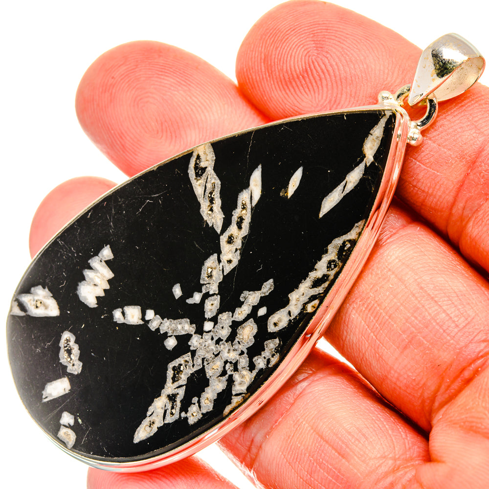 Chrysanthemum Stone Pendants handcrafted by Ana Silver Co - PD28215