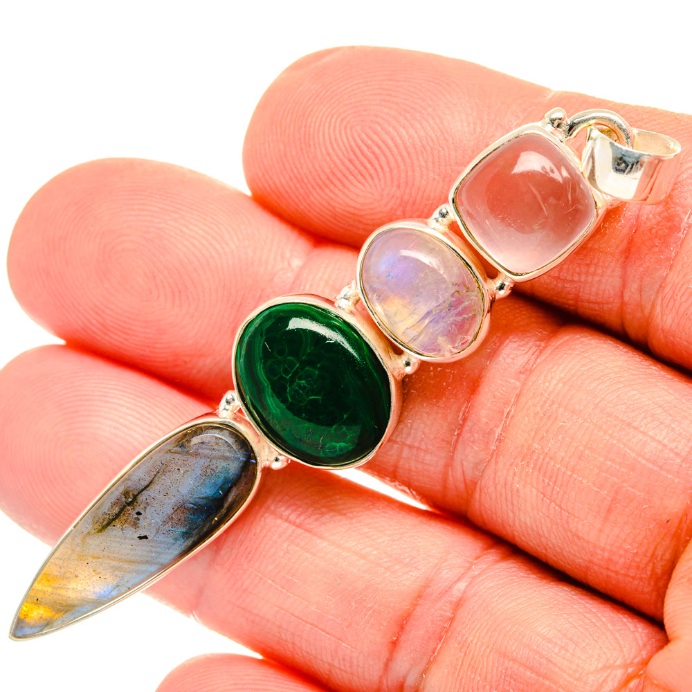 Labradorite Pendants handcrafted by Ana Silver Co - PD28221