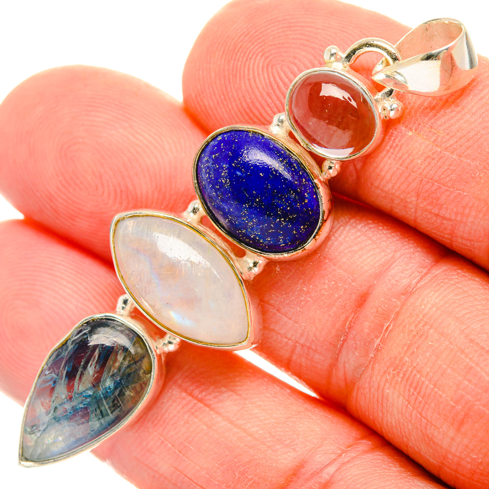 Kyanite Pendants handcrafted by Ana Silver Co - PD28222