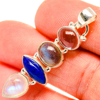 Labradorite Pendants handcrafted by Ana Silver Co - PD28224