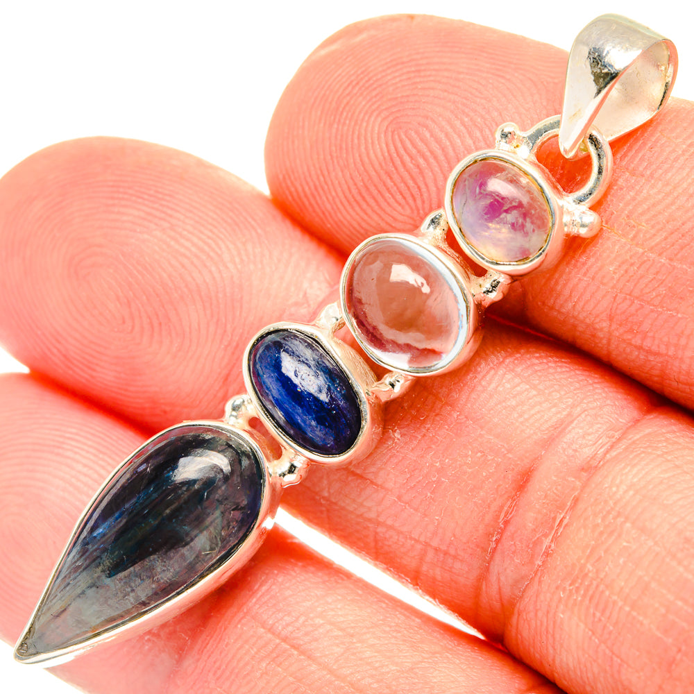 Kyanite Pendants handcrafted by Ana Silver Co - PD28238