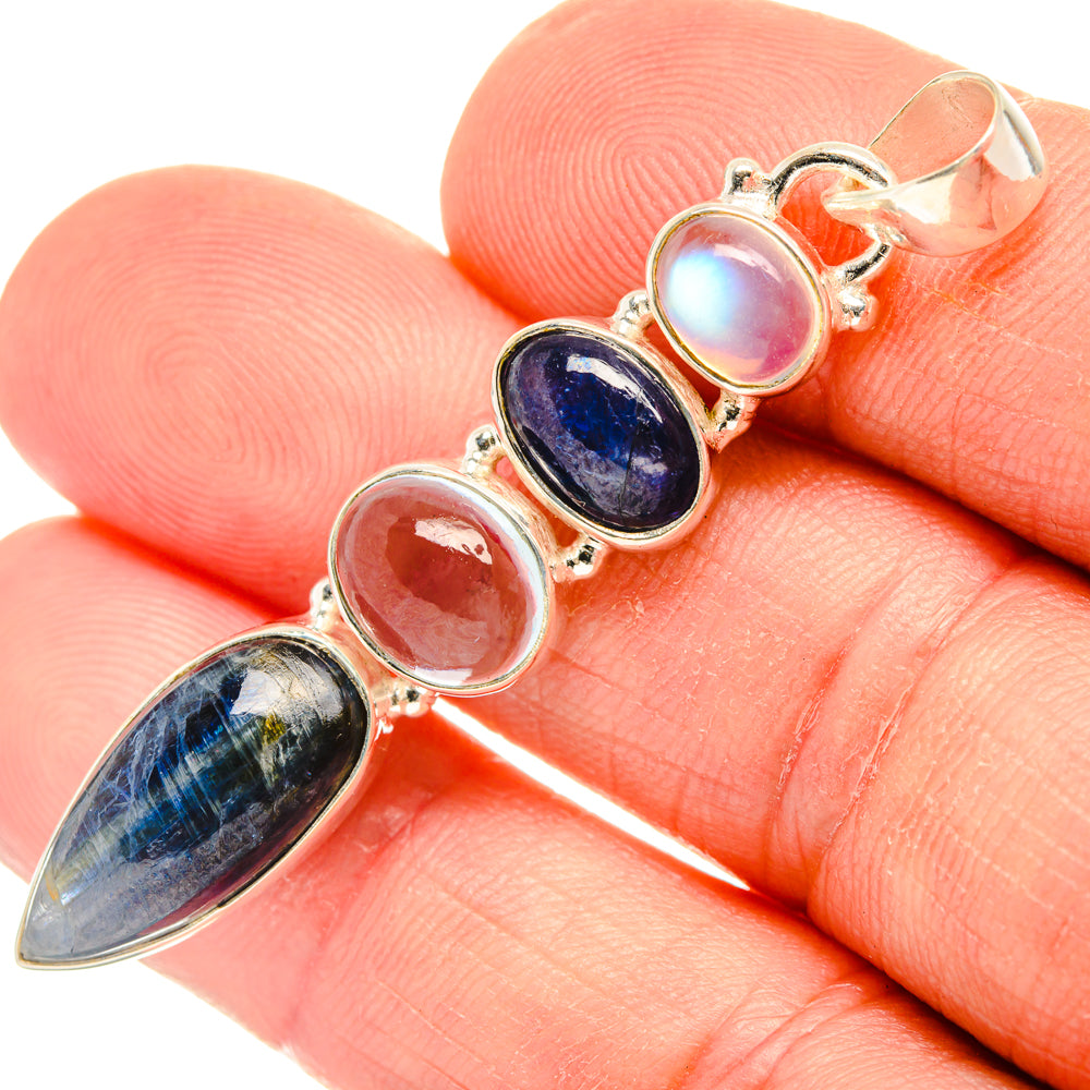 Kyanite Pendants handcrafted by Ana Silver Co - PD28240