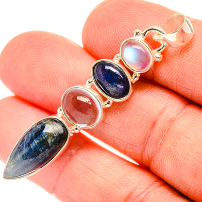 Kyanite Pendants handcrafted by Ana Silver Co - PD28240