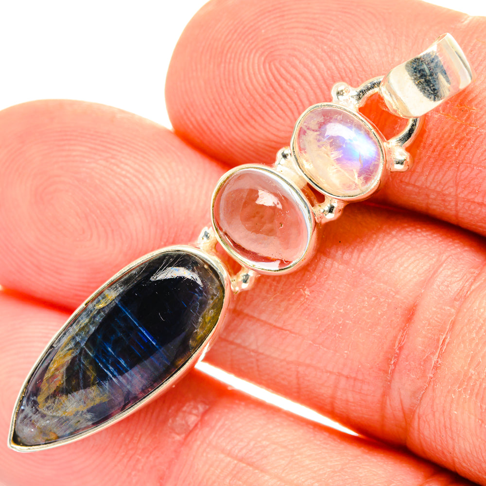 Kyanite Pendants handcrafted by Ana Silver Co - PD28242