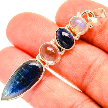 Kyanite Pendants handcrafted by Ana Silver Co - PD28244