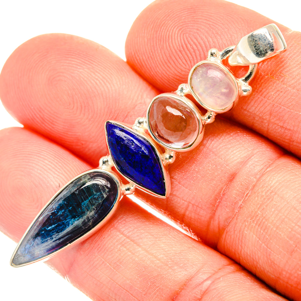 Kyanite Pendants handcrafted by Ana Silver Co - PD28253