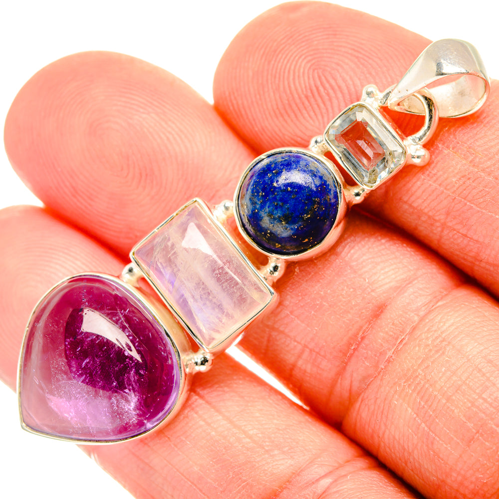 Amethyst Pendants handcrafted by Ana Silver Co - PD28255