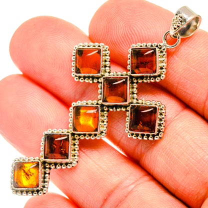 Baltic Amber Pendants handcrafted by Ana Silver Co - PD28260
