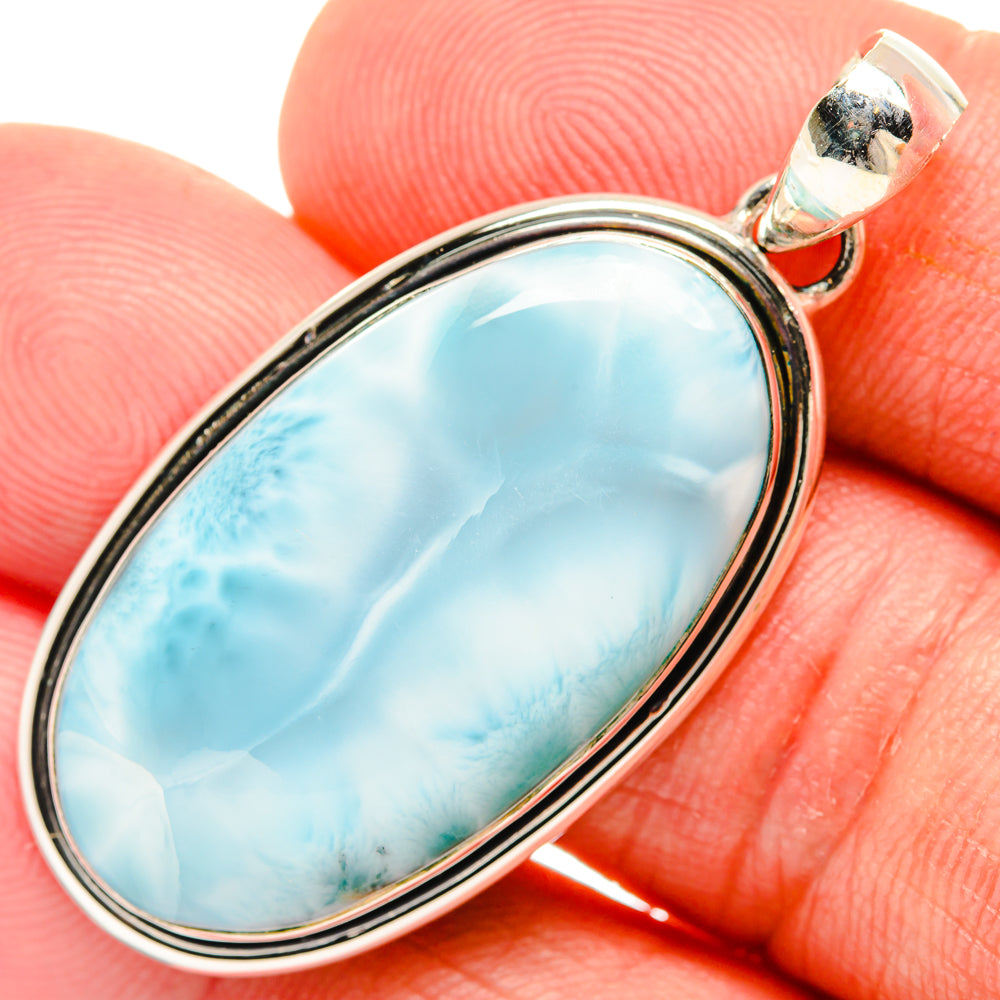 Larimar Pendants handcrafted by Ana Silver Co - PD28276