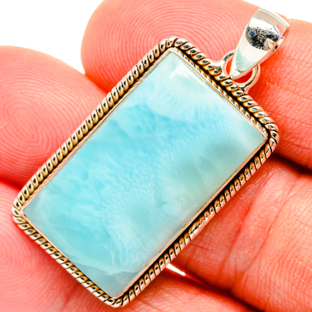 Larimar Pendants handcrafted by Ana Silver Co - PD28277
