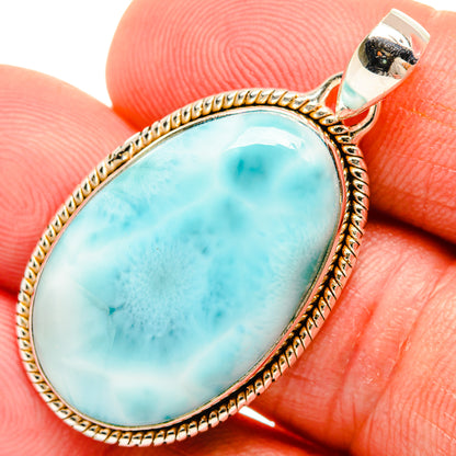 Larimar Pendants handcrafted by Ana Silver Co - PD28279