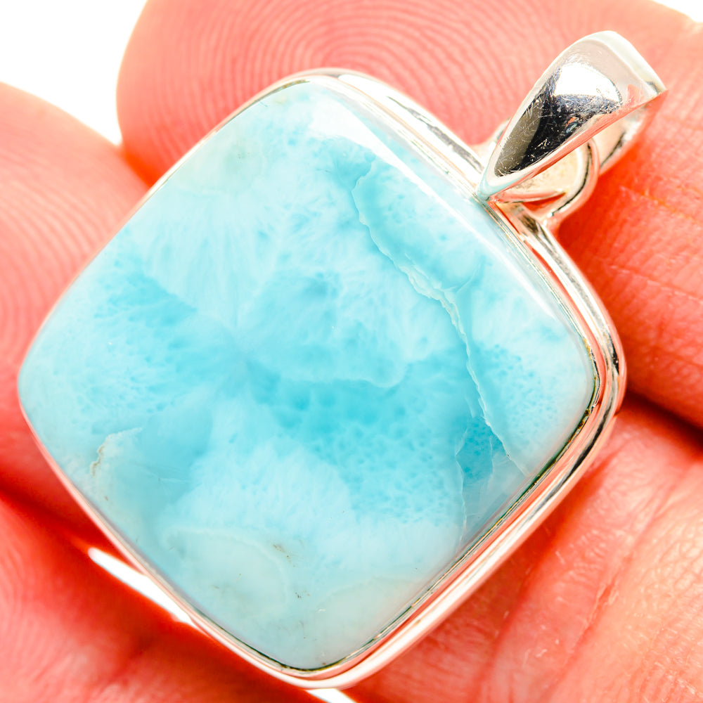 Larimar Pendants handcrafted by Ana Silver Co - PD28280