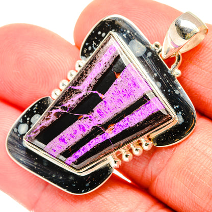 Sugilite Pendants handcrafted by Ana Silver Co - PD28281