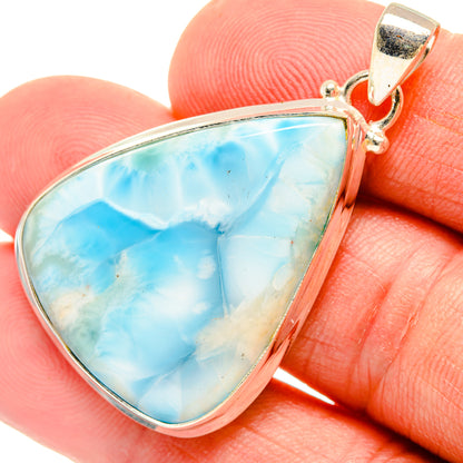 Larimar Pendants handcrafted by Ana Silver Co - PD28286