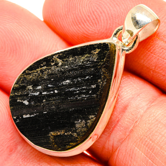 Tektite Pendants handcrafted by Ana Silver Co - PD28300