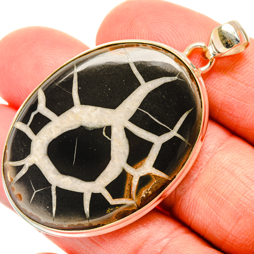 Septarian Geode Pendants handcrafted by Ana Silver Co - PD28303